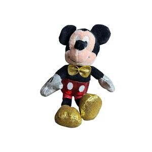 TY Beanie‎ Baby Sparkle Mickey Mouse Disney 7in Plush Toy